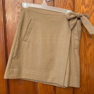 Jcrew factory brown skirt